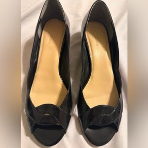 Cole Haan Wedge Peep-Toe Shoes.